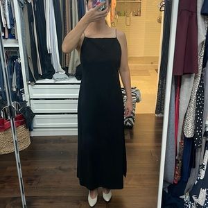 New spaghetti strap long dress